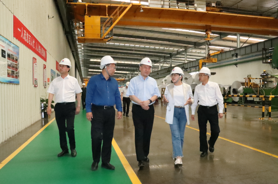 鄭州海關(guān)副關(guān)長李兆明到明泰科技調(diào)研