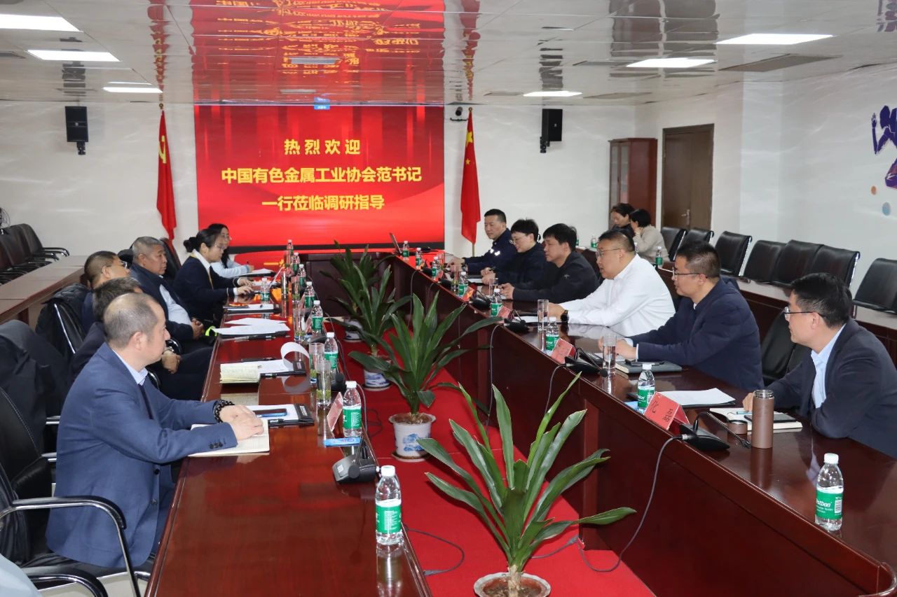 中國(guó)有色金屬工業(yè)協(xié)會(huì)黨委副書記范順科一行蒞臨明泰鋁業(yè)調(diào)研